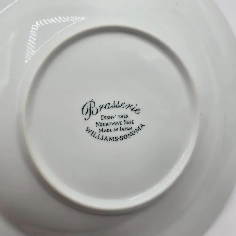Williams Sonoma Green Brassierie Large-Rim Soup/Cereal Bowl